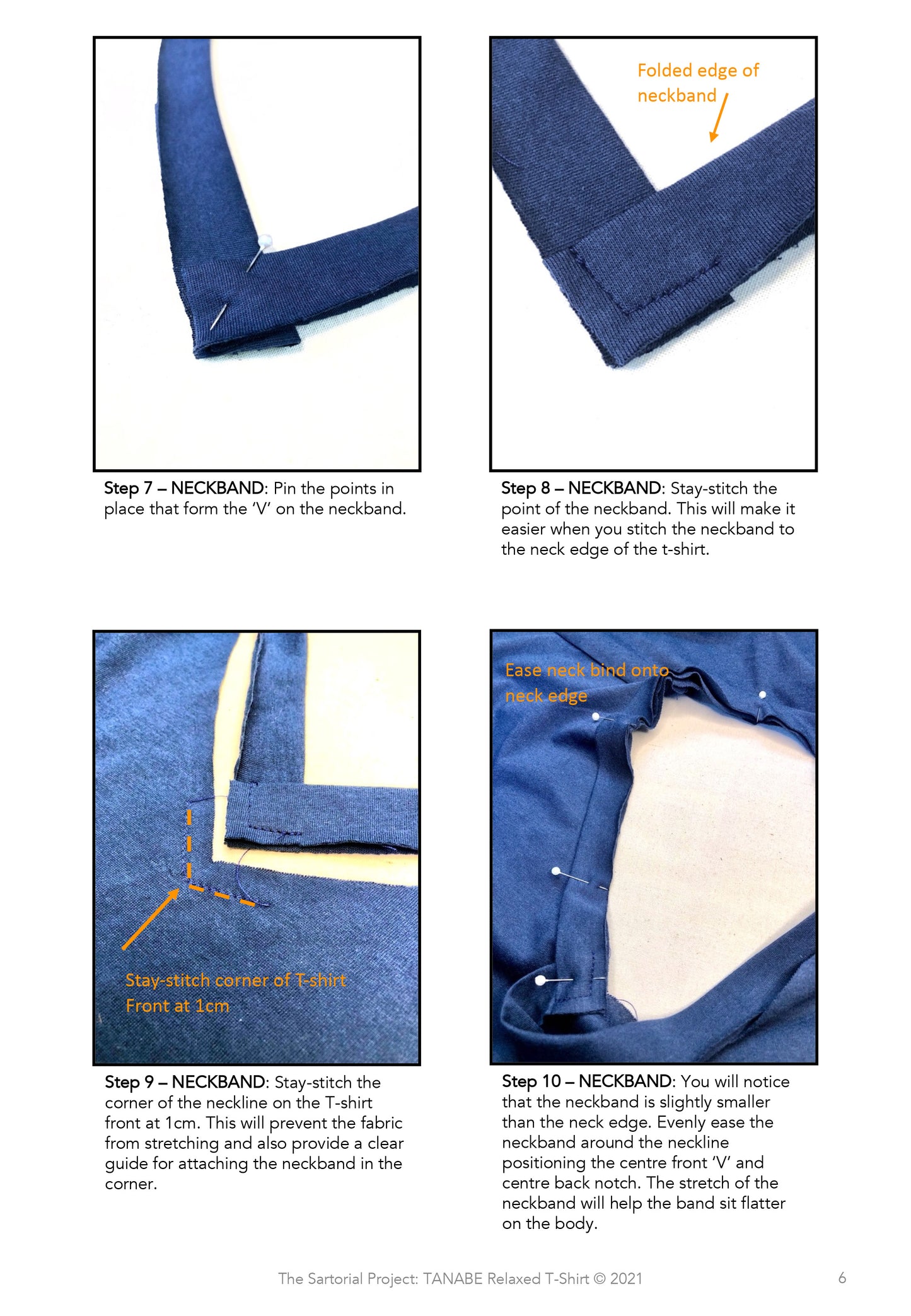 Tanabe relaxed t-shirt - T.2114 |  PDF Sewing Pattern